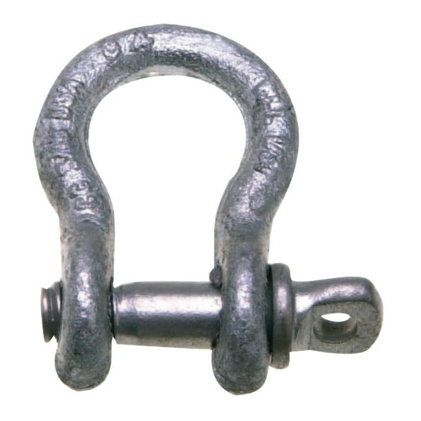 3/4 in Bail Size Screw Pin Shackle 419-S Series Anchor Shackles 5 Pack 4.75 Tons 